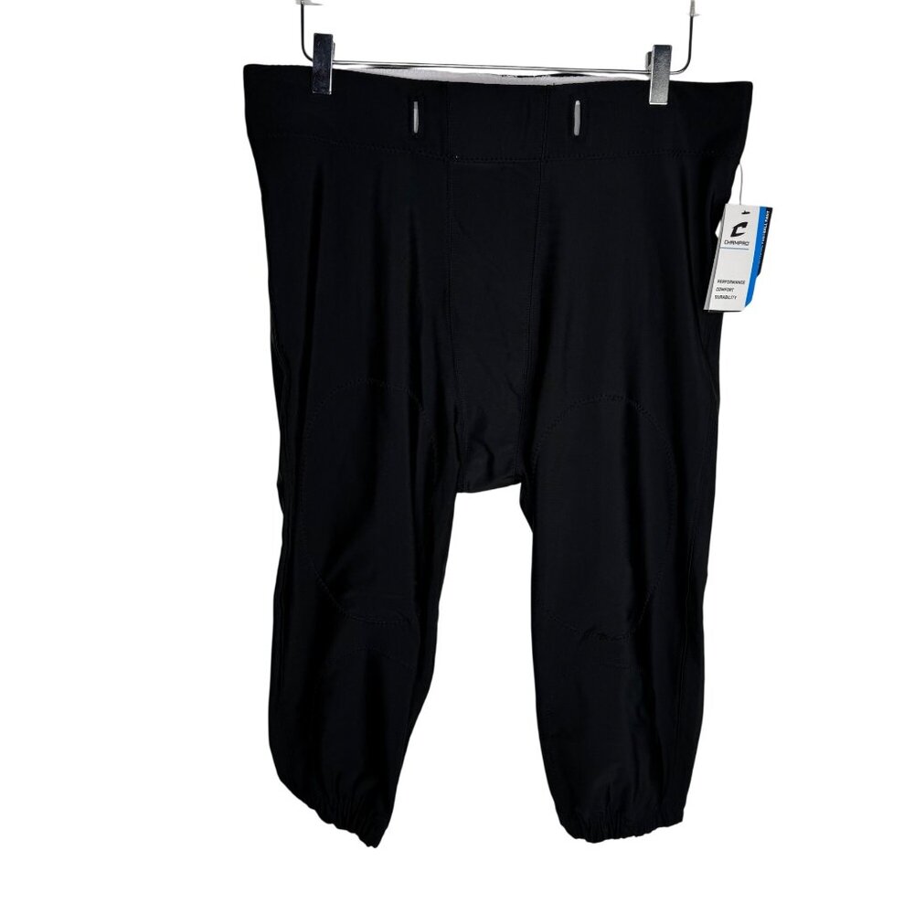 NWT Champro Adult X-Large Black Touchback‎ Football Pants (Pads Not Included)
